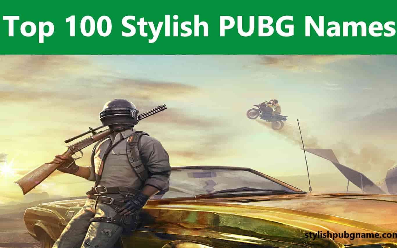 Top 100 Best Stylish PUBG Names